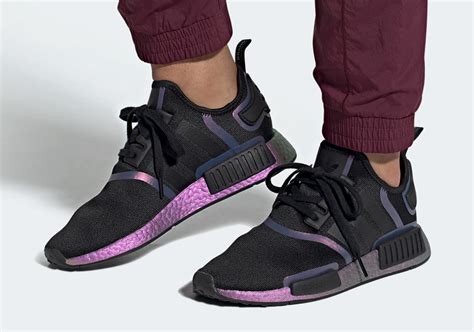 adidas nmd r1 schwarz neon|adidas nmd r1 women's.